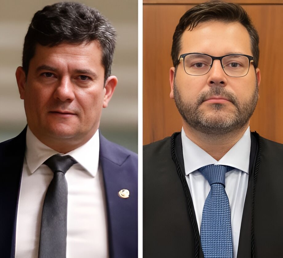 Senador Sérgio Moro e desembargador José Rodrigo Sade