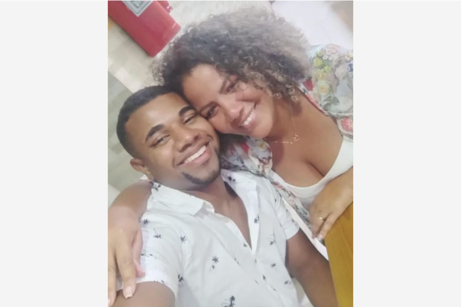 O casal Mani Rego e Davi Brito