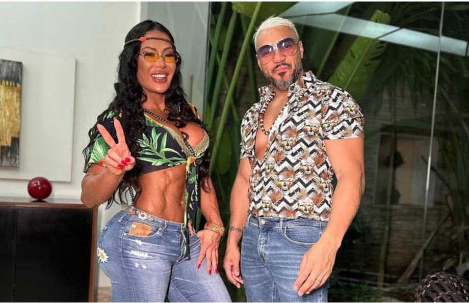Gracyanne Barbosa comenta término com Belo.