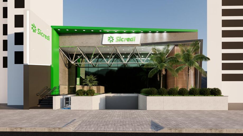 O Sicredi inaugura dia 26 de abril, às 19h, a Agência Centro na principal via da Cidade Morena
