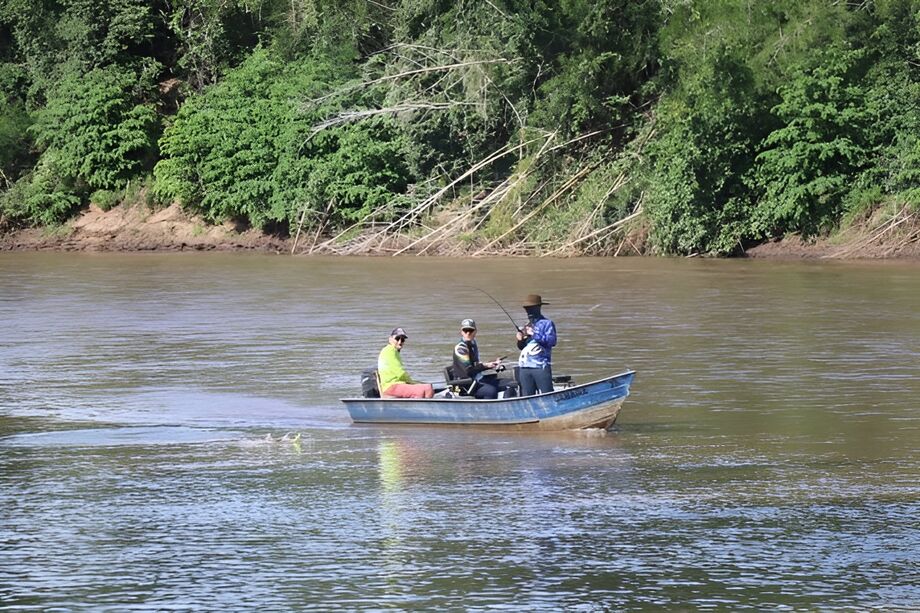 Pescaria no 2° Torneio de Pesca Esportiva