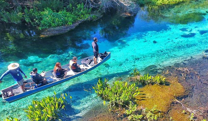 Barra do Sucuri, em Bonito.