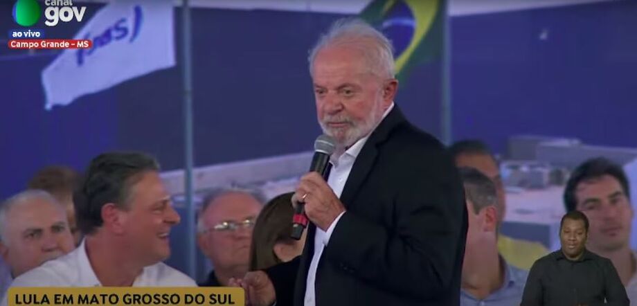 Presidente Lula fala em evento do agronegócio em Campo Grande (MS) nesta sexta-feira (12)