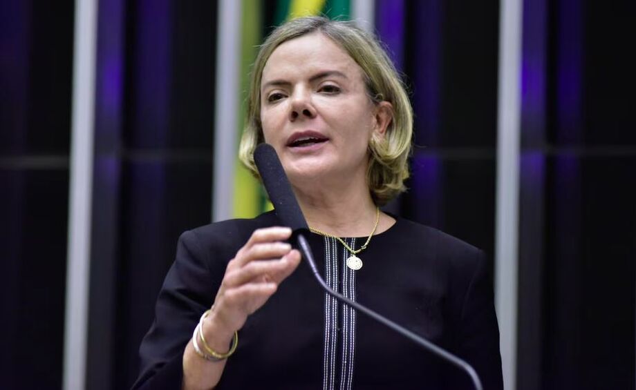 Gleisi Hoffmann, deputada e presidente do PT