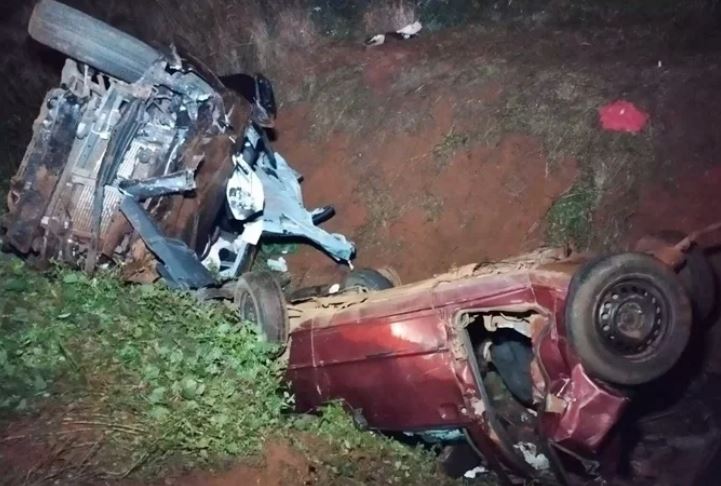 Acidente aconteceu na noite de ontem (23)