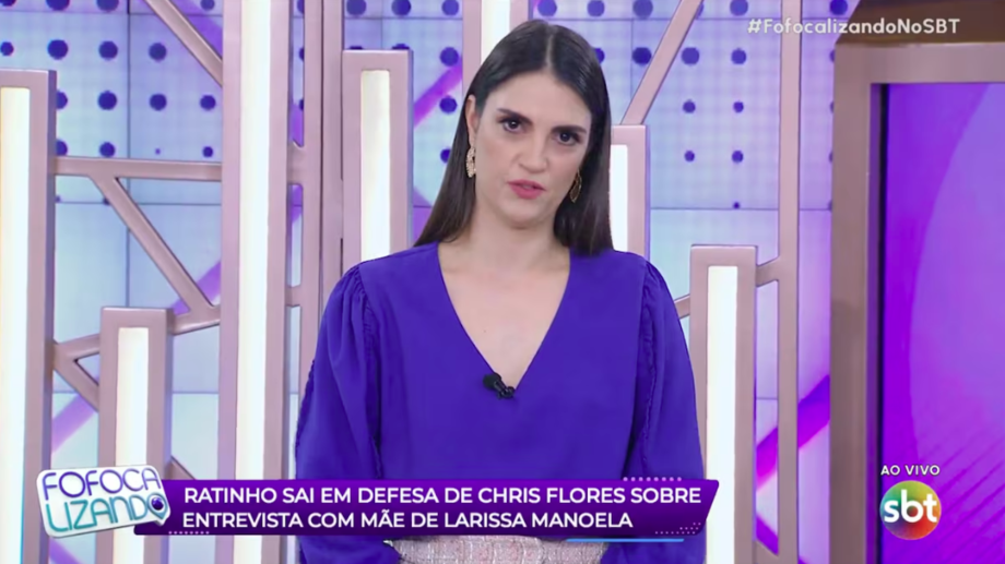 Chris Flores comenta saída do SBT após sete anos e avalia próximos passos na carreira