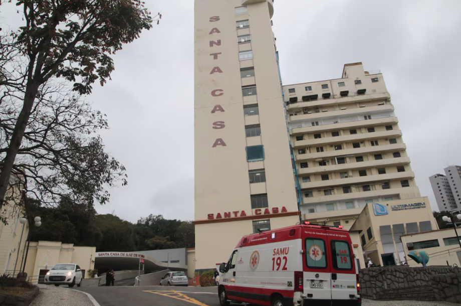 Fachada da Santa Casa de Juiz de Fora