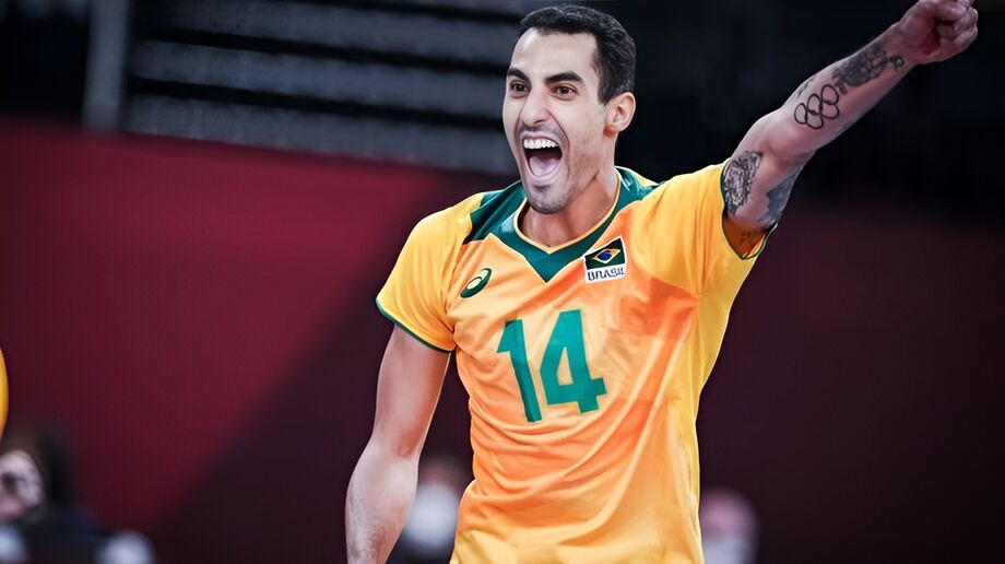 Douglas Souza está de volta à seleção brasileira de vôlei.