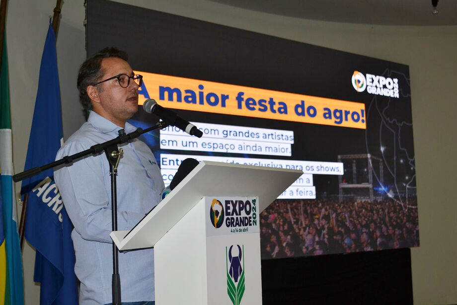 Guilherme Bumlai é o presidente da Acrissul