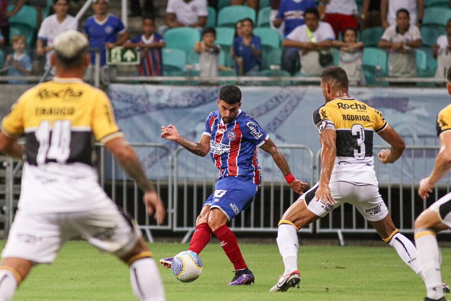 Bahia abre vantagem mínima sobre o Criciúma pela Copa do Brasil