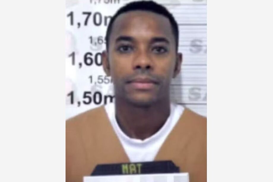 Robinho na Penitenciária de Tremembé, em São Paulo