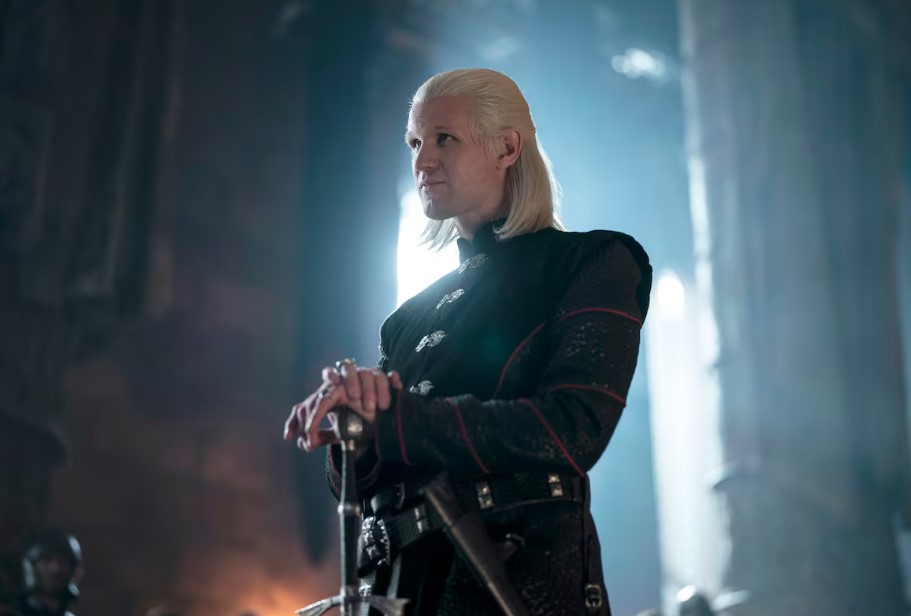 Matt Smith no papel de Daemon Targaryen.