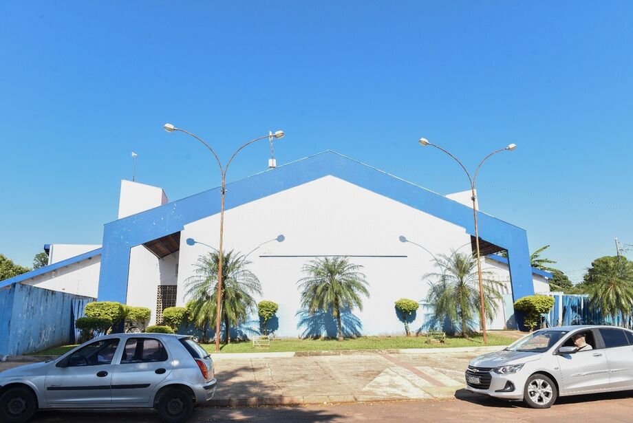 Fachada da USF Santa Carmélia, que será reformada.