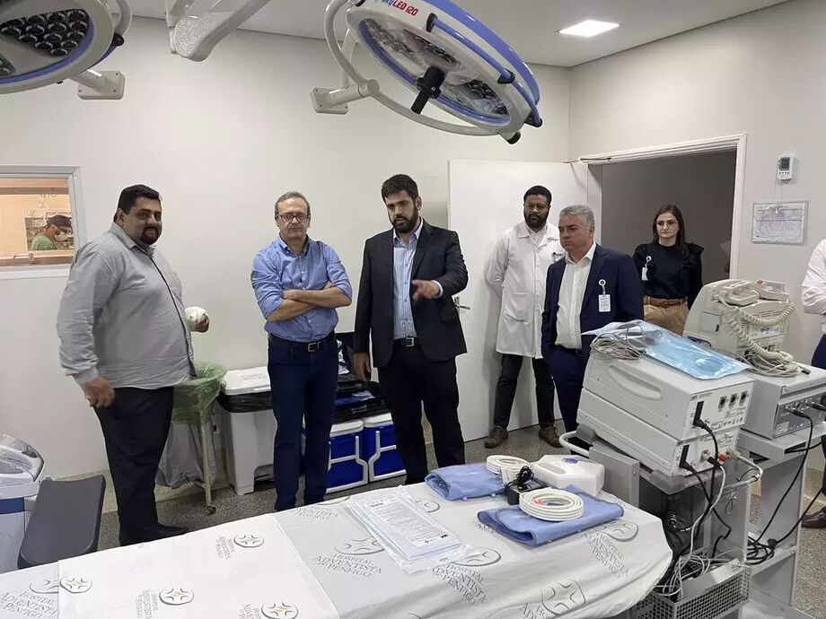 Sala de cirurgia para transplante, no Hospital do Pênfigo, na Capital
