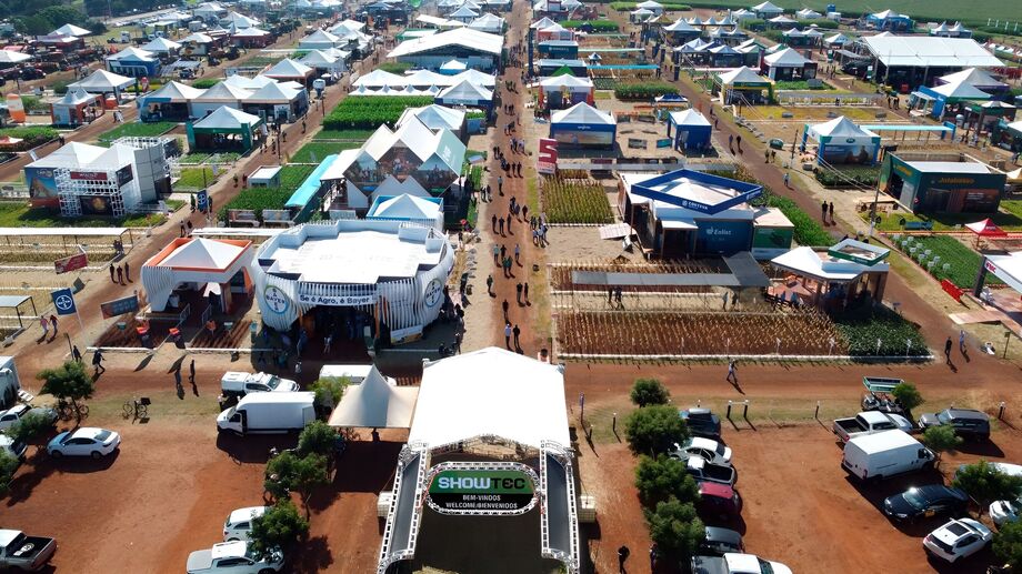 O Showtec acontece de 21 a 23 de maio de 2024 em Maracaju, Mato Grosso do Sul.