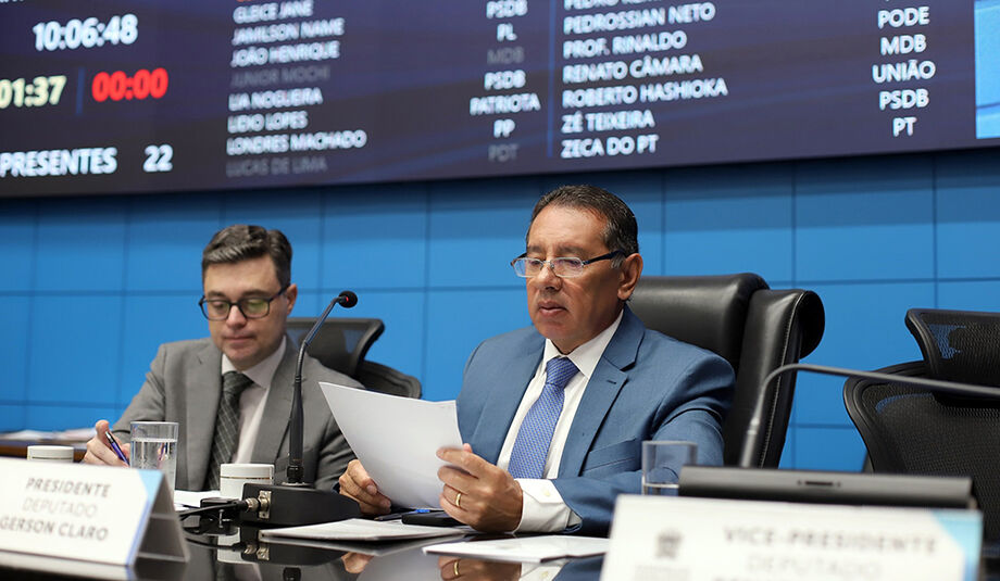 Deputado Gerson Claro é o presidente da ALEMS