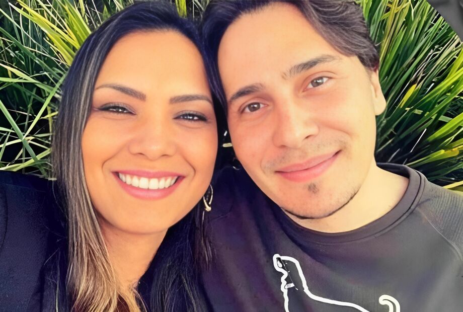 Heloísa Rosa e marido
