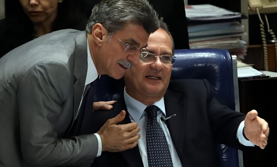 Romero Jucá e Renan Calheiros