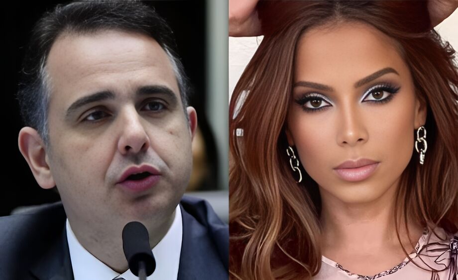 Anitta revela que Rodrigo Pacheco entrou em contato para conversar com a cantora, que busca uma data para o encontro.