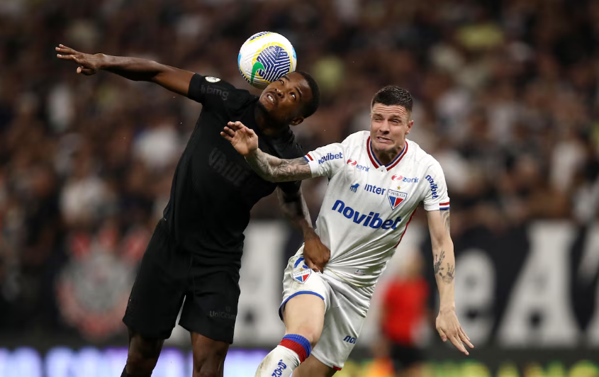 Corinthians e Fortaleza se enfrentaram neste sábado, na Neo Química Arena.