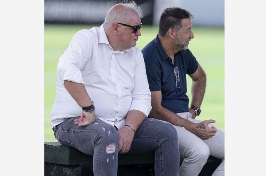 Rubens Gomes, o Rubão, e Augusto Melo formaram parceria no Corinthians, mas relação se desgastou