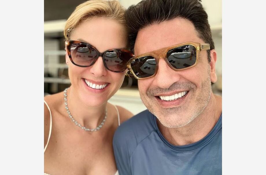Ana Hickmann comemora aniversário de filho ao lado de Edu Guedes