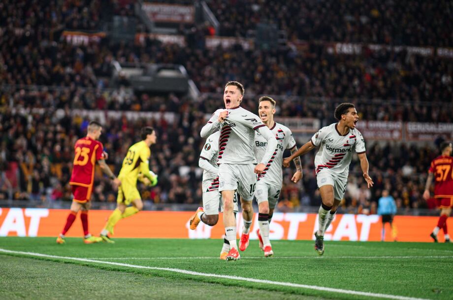 Leverkusen abre boa vantagem na semifinal da Liga Europa e fica perto de vingança contra a Roma