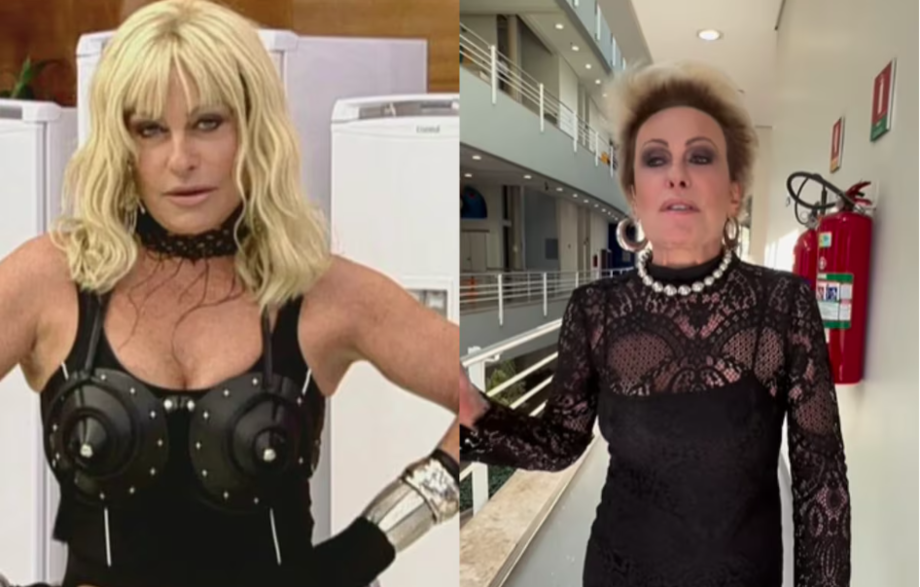 Ana Maria Braga relembra momento em que se vestiu de Madonna