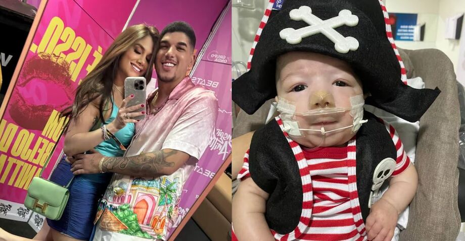 Ingra usou as redes sociais para atualizar seus seguidores sobre o estado de saúde do filho com o cantor Zé Vaqueiro.