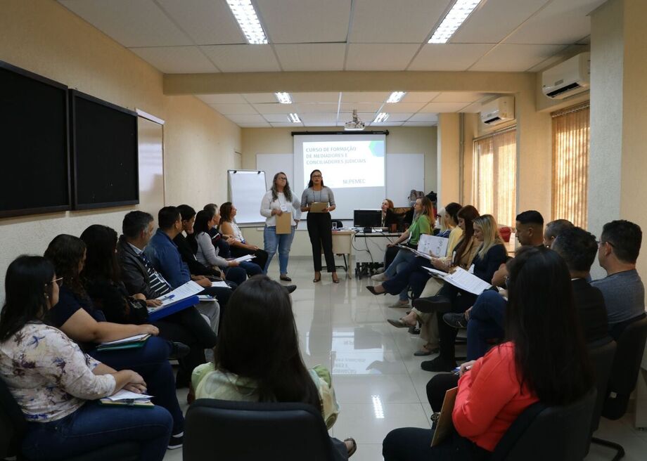 TJ inicia segunda formação de servidores municipais em mediação e conciliação