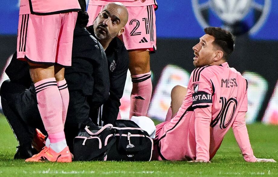 Messi ficou irritado após ter sido punido por nova regra 'anticera'.