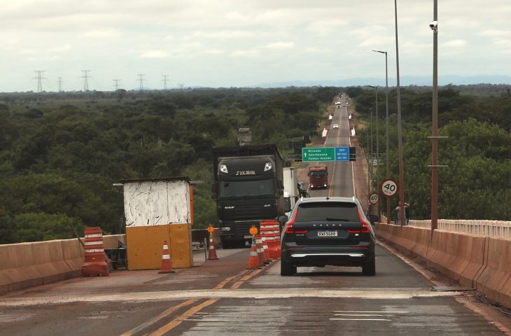 A ponte sobre o rio Paraguai, localizada na rodovia BR-262, em Corumbá, passará por uma etapa crucial de recuperação no próximo fim de semana