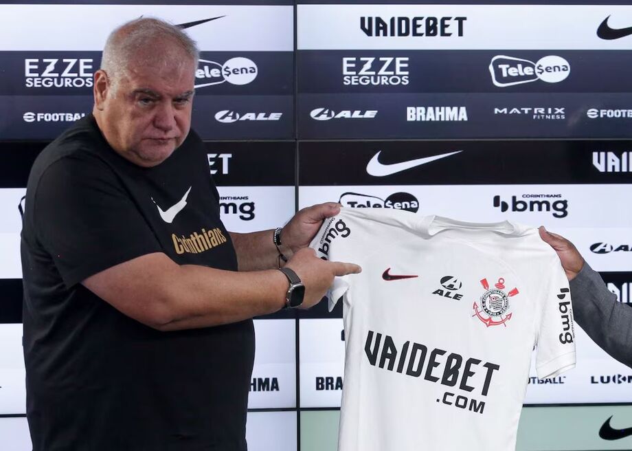 Rubão revela que negociação entre Corinthians e VaideBet foi motivo de racha entre ele e o presidente Augusto Melo