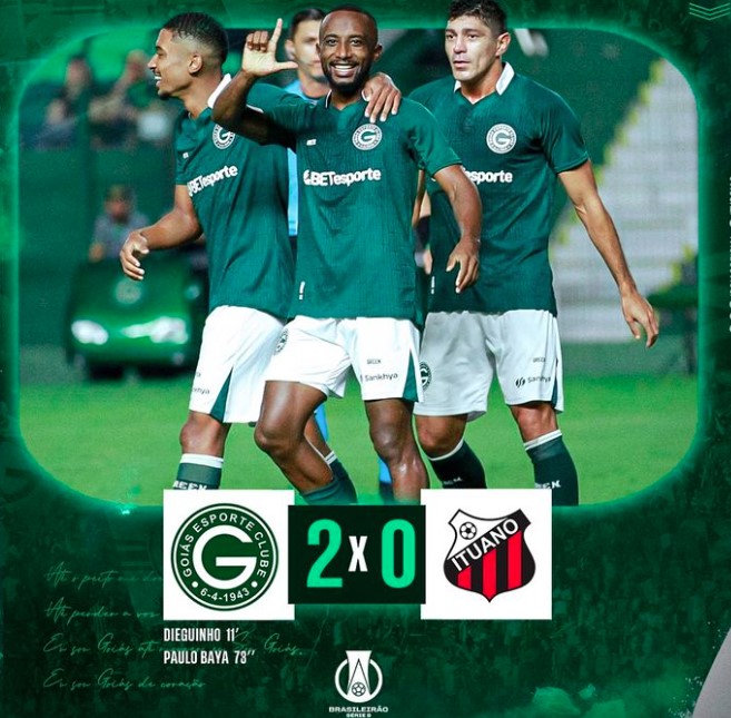 Dieguinho e Paulo Baya, um em cada tempo, foram os autores dos gols