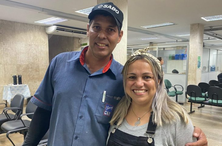 A gratidão foi tão grande que nesta quarta-feira (23) ele procurou a sede da Funtrab para agradecer pela atençao