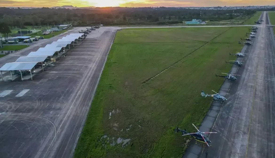 Espaço da base aérea destinado à aviação militar poderá ser utilizado para realizar transporte de passageiros civis e cargas.