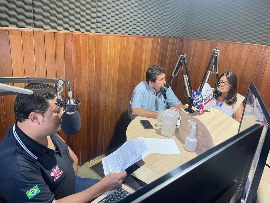 O prefeito de Inocência, Toninho da Cofapi e a gerente da regional Costa Leste do Sebrae/MS, Josy Signore, deram detalhes do 'Cidade Empreendedora'