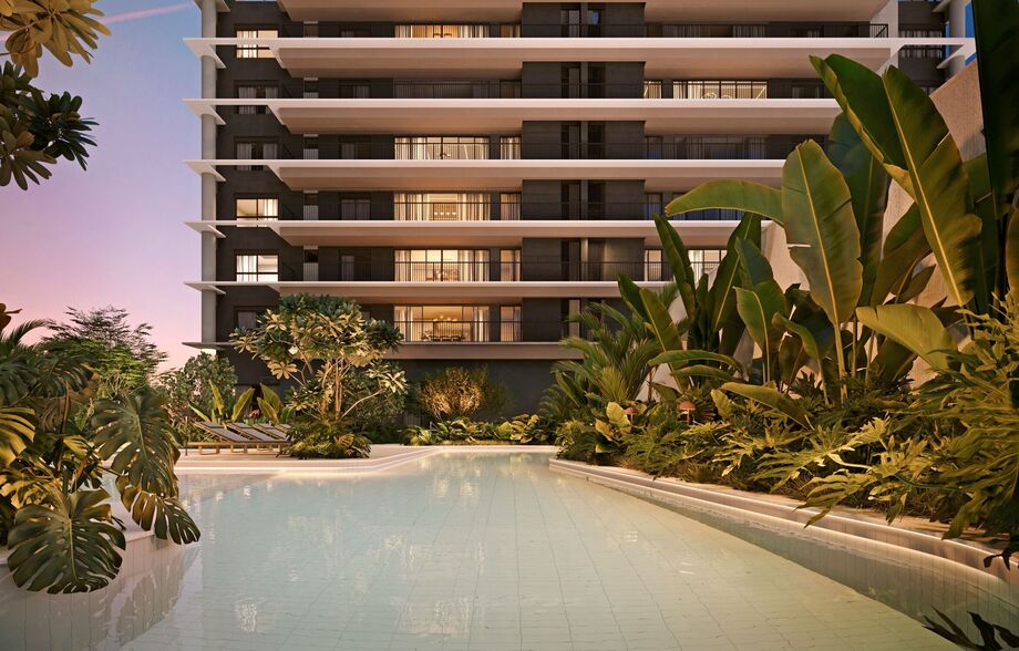 Alameda Jardim remete à arquitetura moderna brasileira e harmonia de espaços