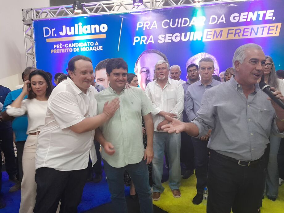 Juliano Marchetti lança pré-candidatura com apoio de ex-governador Azambuja e prefeito Valdir Couto