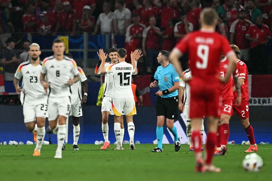 Alemanha bate Dinamarca e avança na Eurocopa em jogo com granizo, paralisação e VAR decisivo