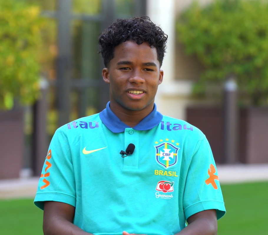 Endrick não tem pressa para ser titular da seleção: 'Ninguém precisa ultrapassar etapas'