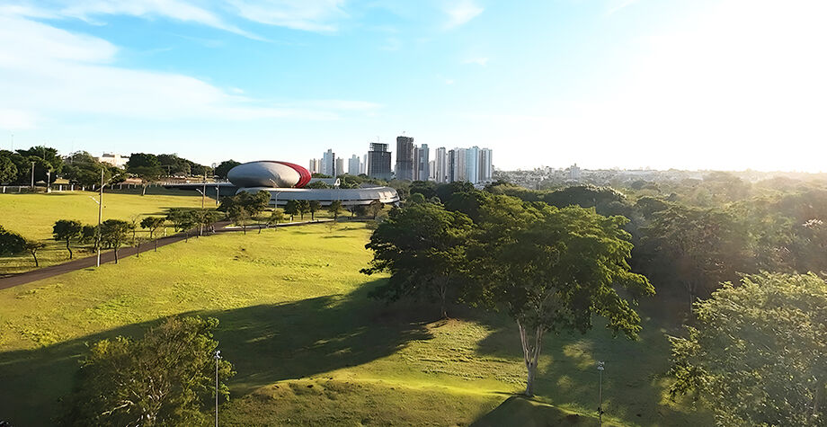 Vista aérea do Parque das Nações Indígenas
