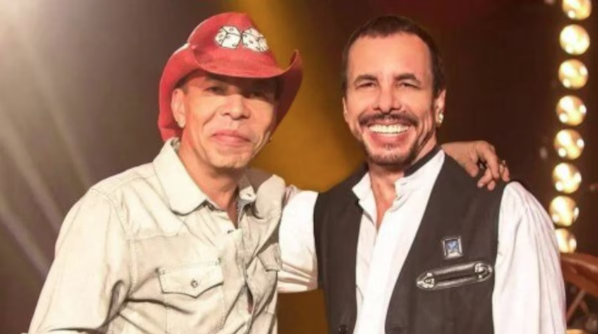 Os irmãos Chrystian e Ralf.