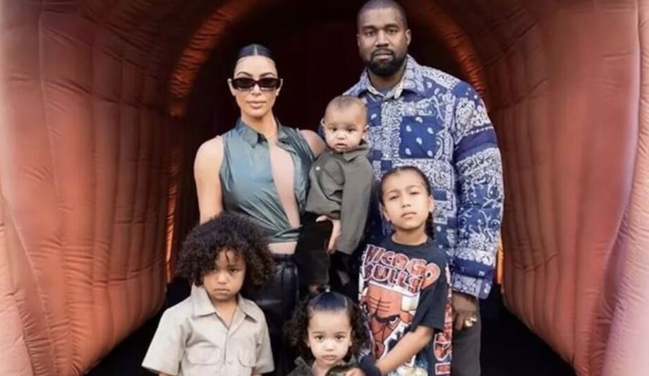 Kim Kardashian, Kanye West e os filhos