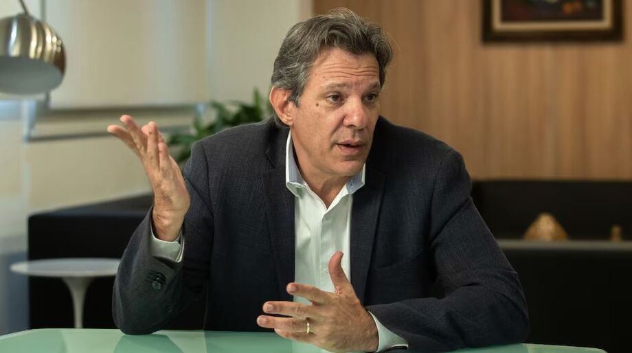 O ministro da Fazenda, Fernando Haddad