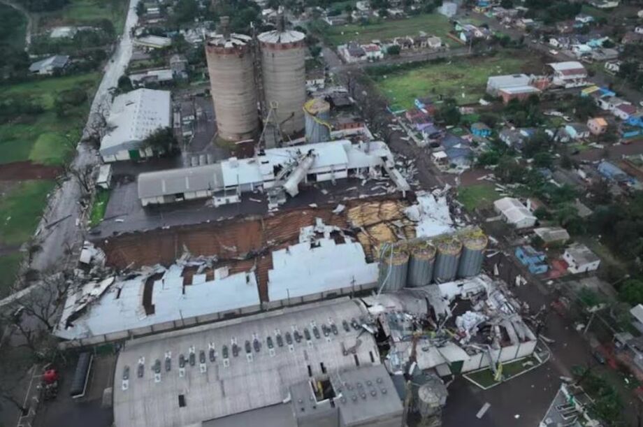Temporal afeta 1,2 mil casas em cidade do Rio Grande do Sul