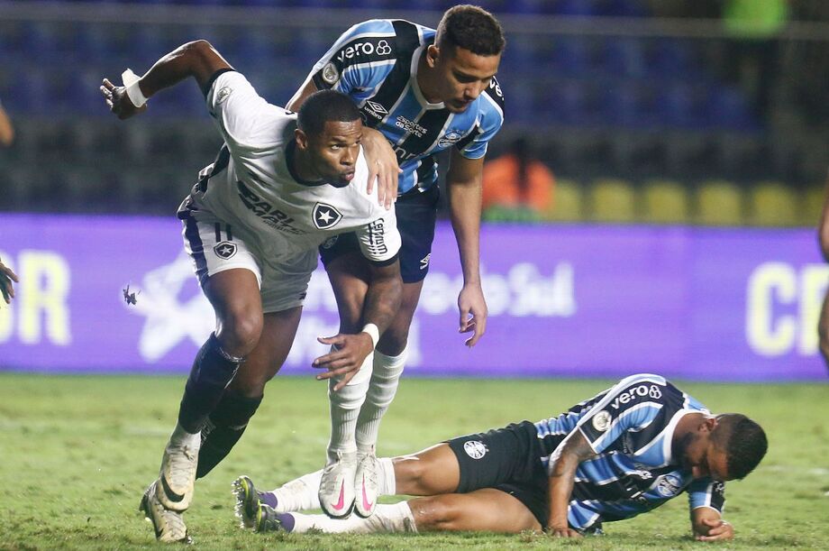Botafogo bate Grêmio, aproveita tropeços de Flamengo e Bahia e assume liderança do Brasileirão