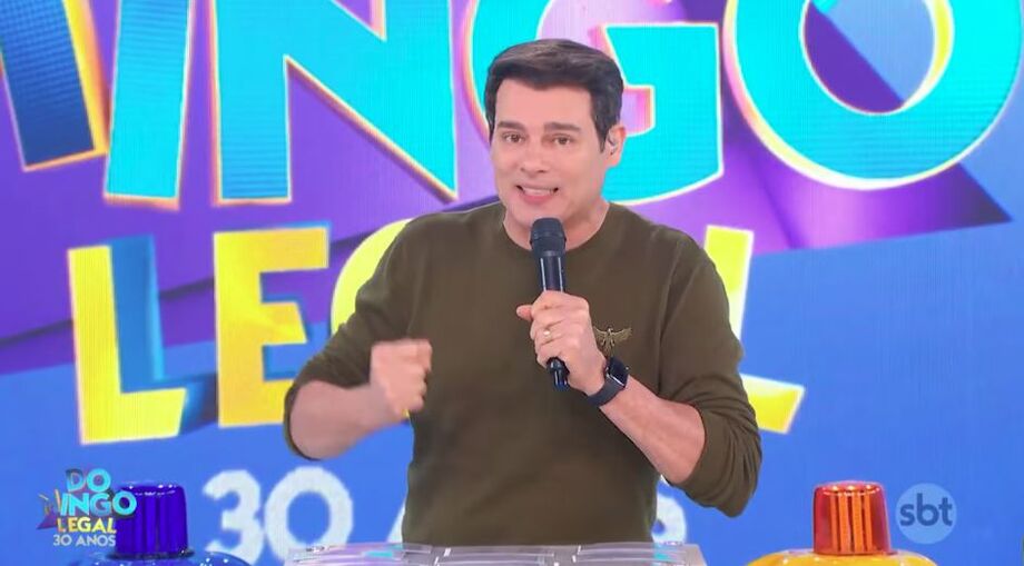 Celso Portiolli no 'Domingo Legal' de 15 de outubro de 2023