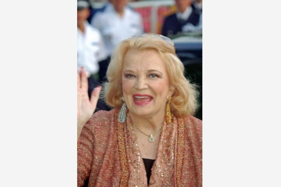 Gena Rowlands em Cannes, 2006; atriz foi diagnosticada com Alzheimer