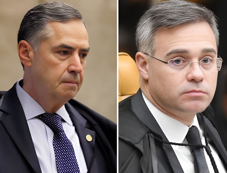 Luís Roberto Barroso, presidente do STF, e André Mendonça, ministros conservador, trocaram farpas no julgamento sobre o porte de maconha para consumo próprio